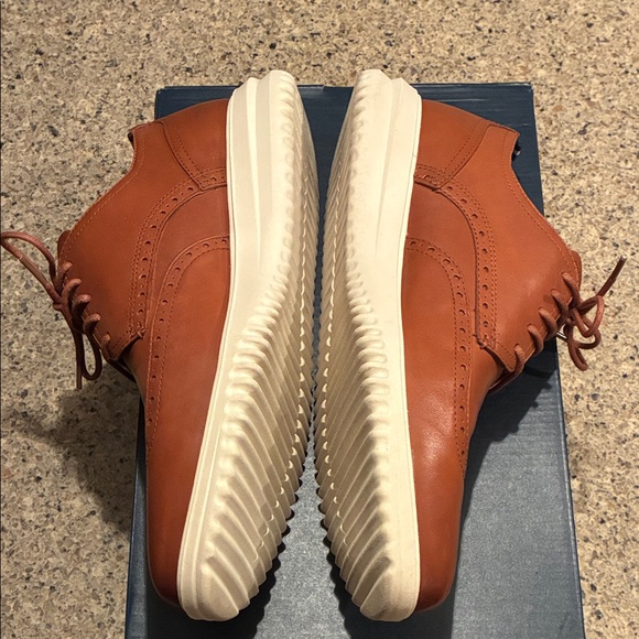 Men’s size 12 Cole Han Zero Grand Wingtip Oxfords - Picture 5 of 10